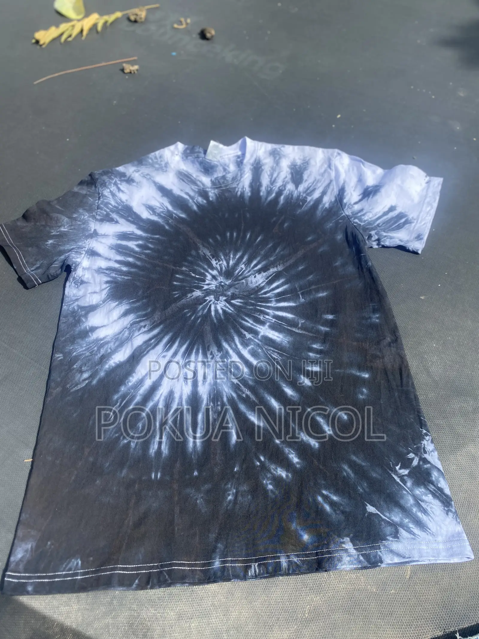 230gsm Handmade Spiral Tie-Dye Tshirt for Sale
