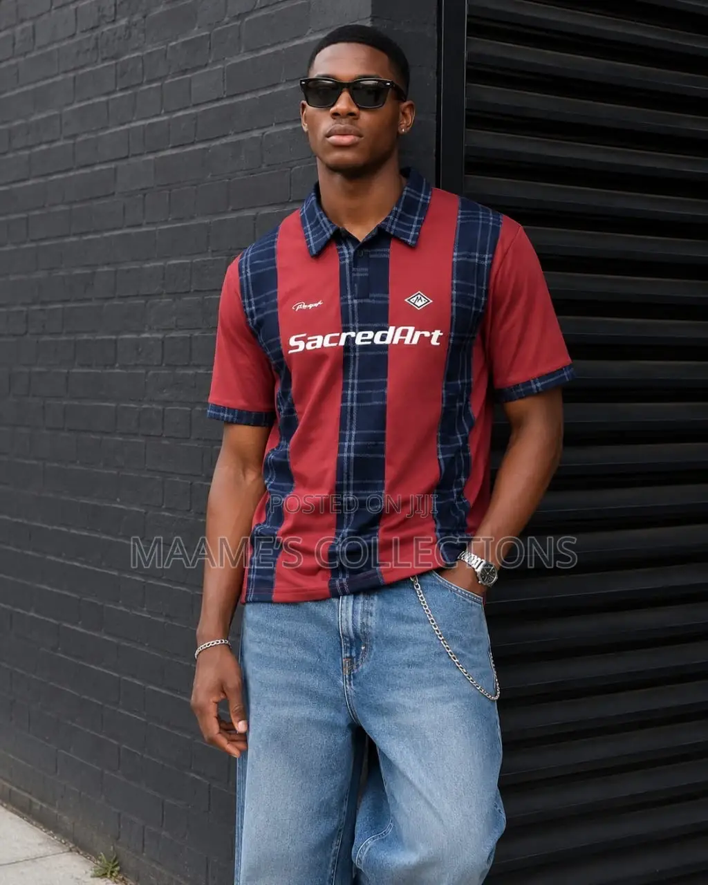 Men's Style Summer Versatile Loose T - Shirts With a Round Neck.