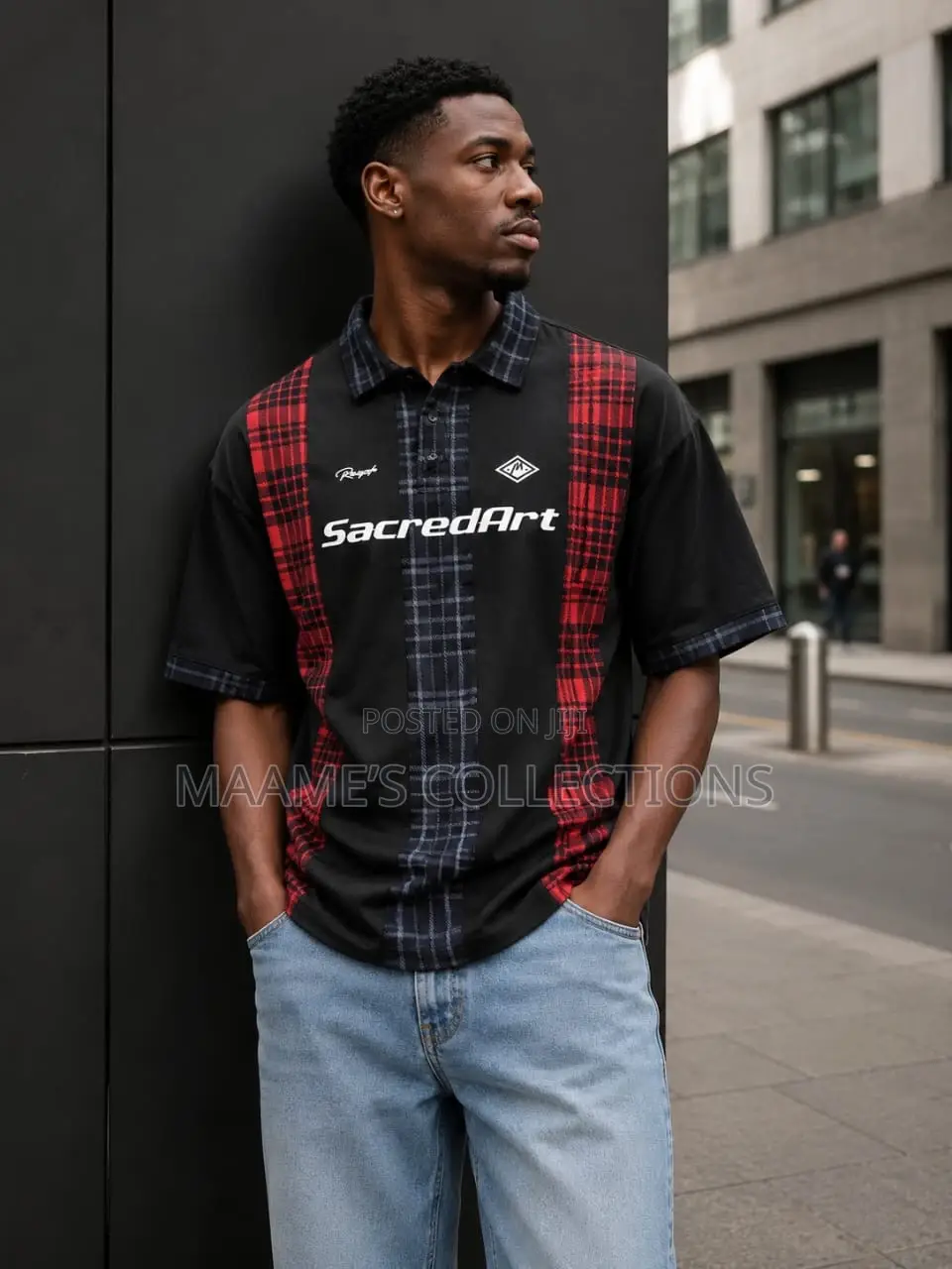 Men's Style Summer Versatile Loose T - Shirts With a Round Neck.