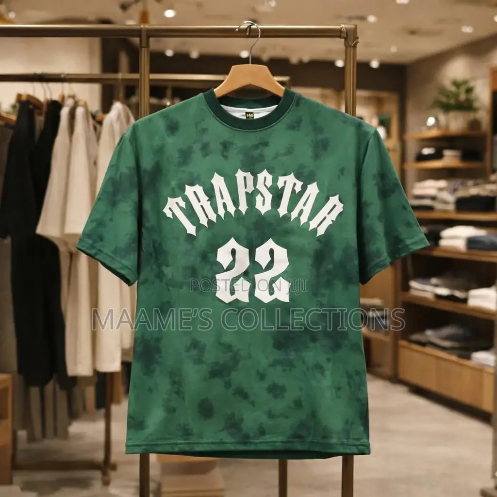 Men’S Round Neck T-Shirt With Style Logo and Numbers.