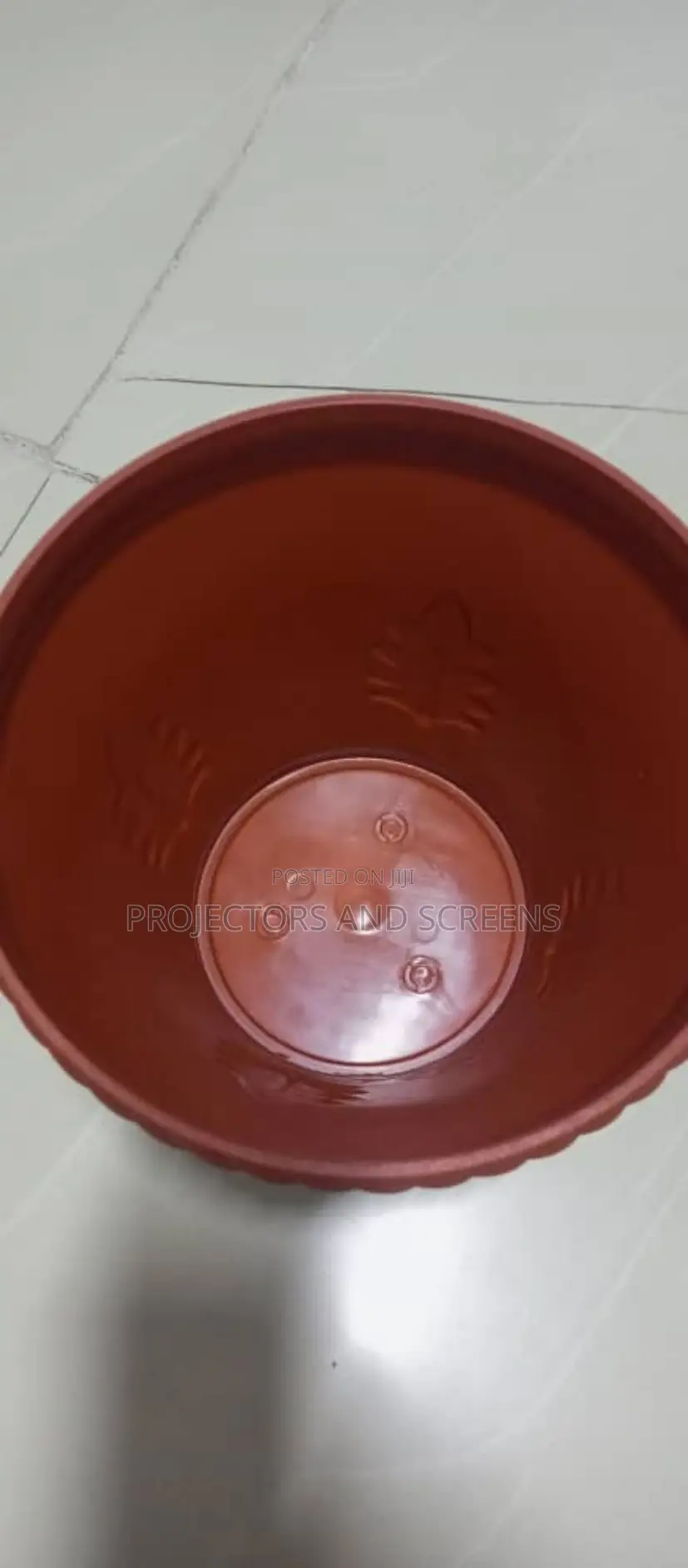 Flower Pots Designed Ones 21cm By 26cm