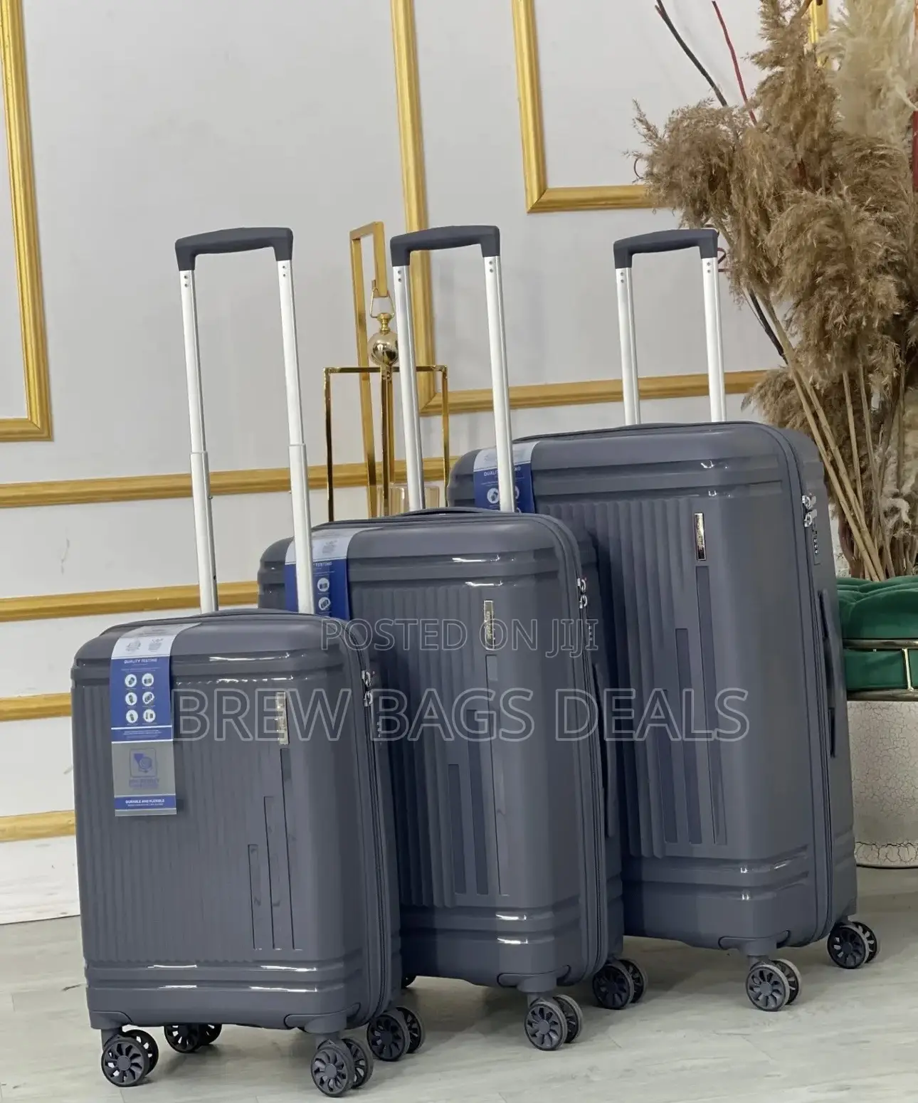 Top Quality Compass 3set 30 Inches Unbreakable Traveling Bag.