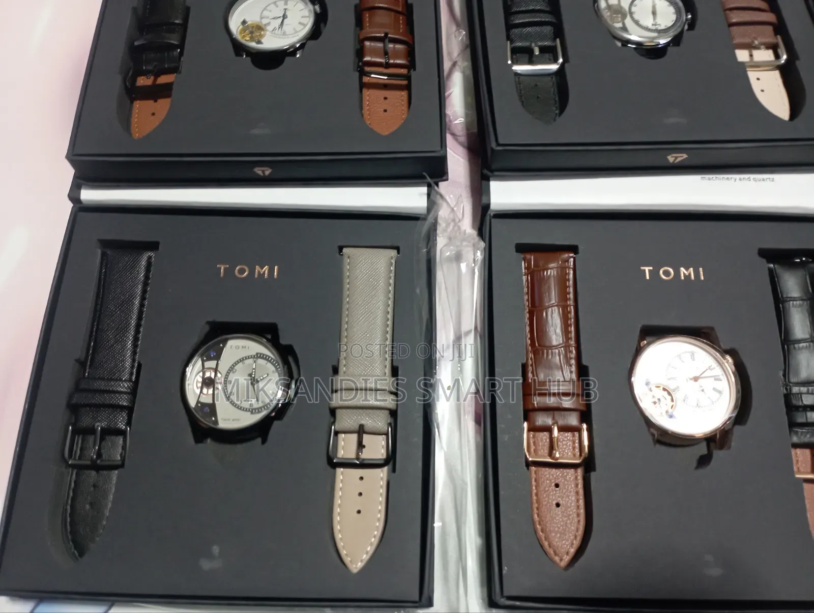 Tomi Face Gear Watches