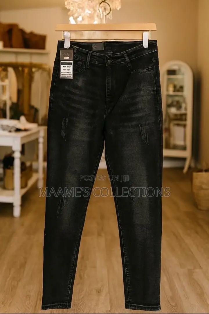 Men’S Distressed Denim Jeans Trousers
