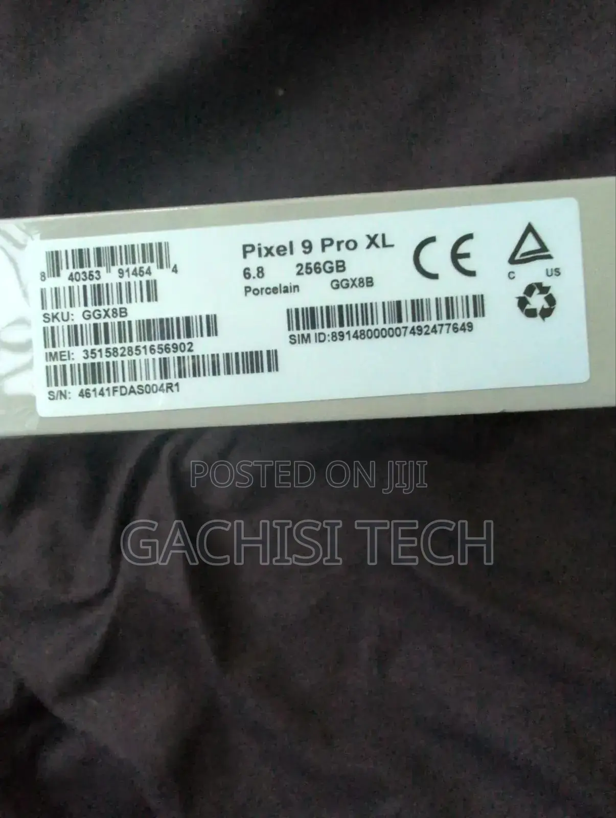 New Google Pixel 9 Pro XL 256 GB White