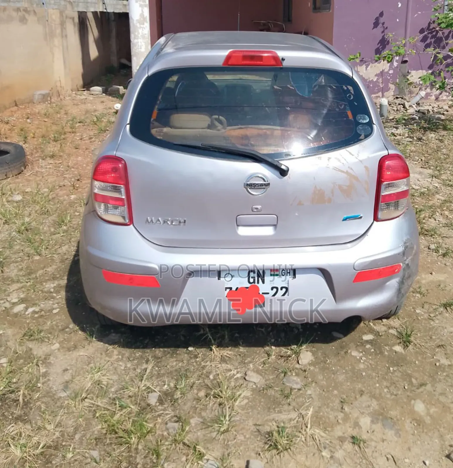 Nissan March 1.2 AWD 2012 Silver
