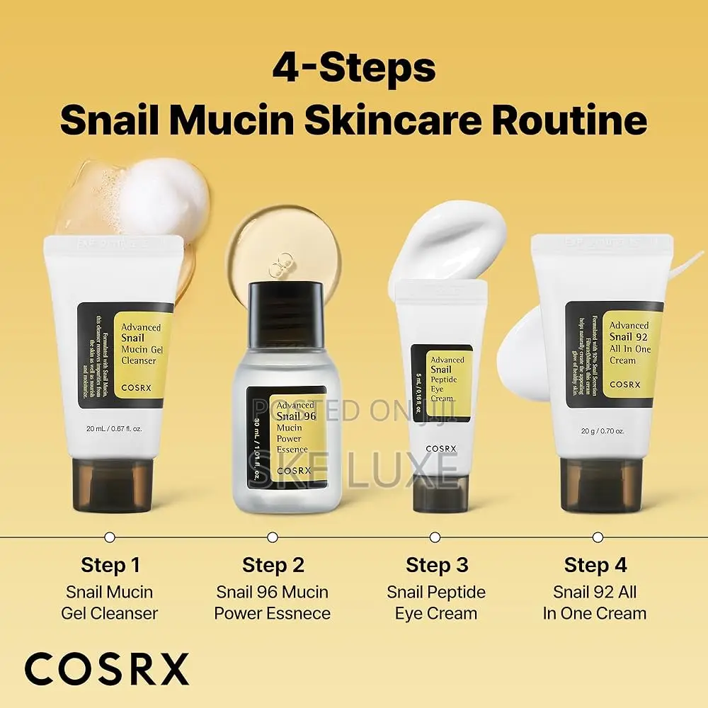 Cosrx All About Snail Mucin Korean Skin Care Set