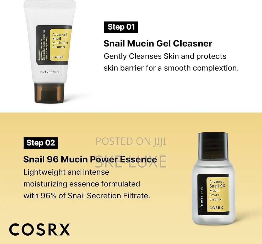 Cosrx All About Snail Mucin Korean Skin Care Set
