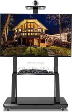 Mobile Trolley Tv Stand 32-85”
