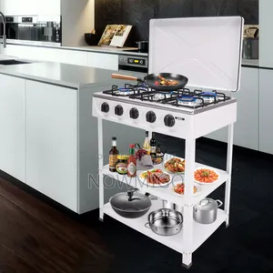 Four 4-Burner Stand Stove