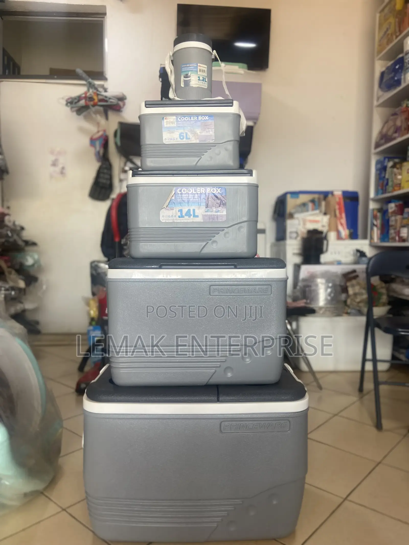 Sq Professional Cooler Box Ice Chest 5 Set 60l 31l 14l 6l 1.2l