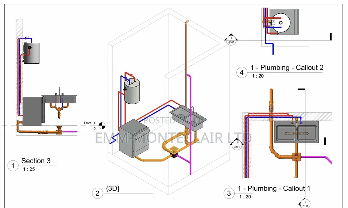Detailed Mep ,Hvac,Architectural Structural ,Design (Drawings) Boq