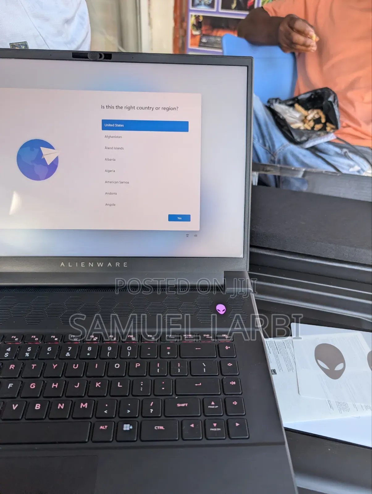 Laptop Alienware M16 R1 64GB Intel Core i9 SSD 1T