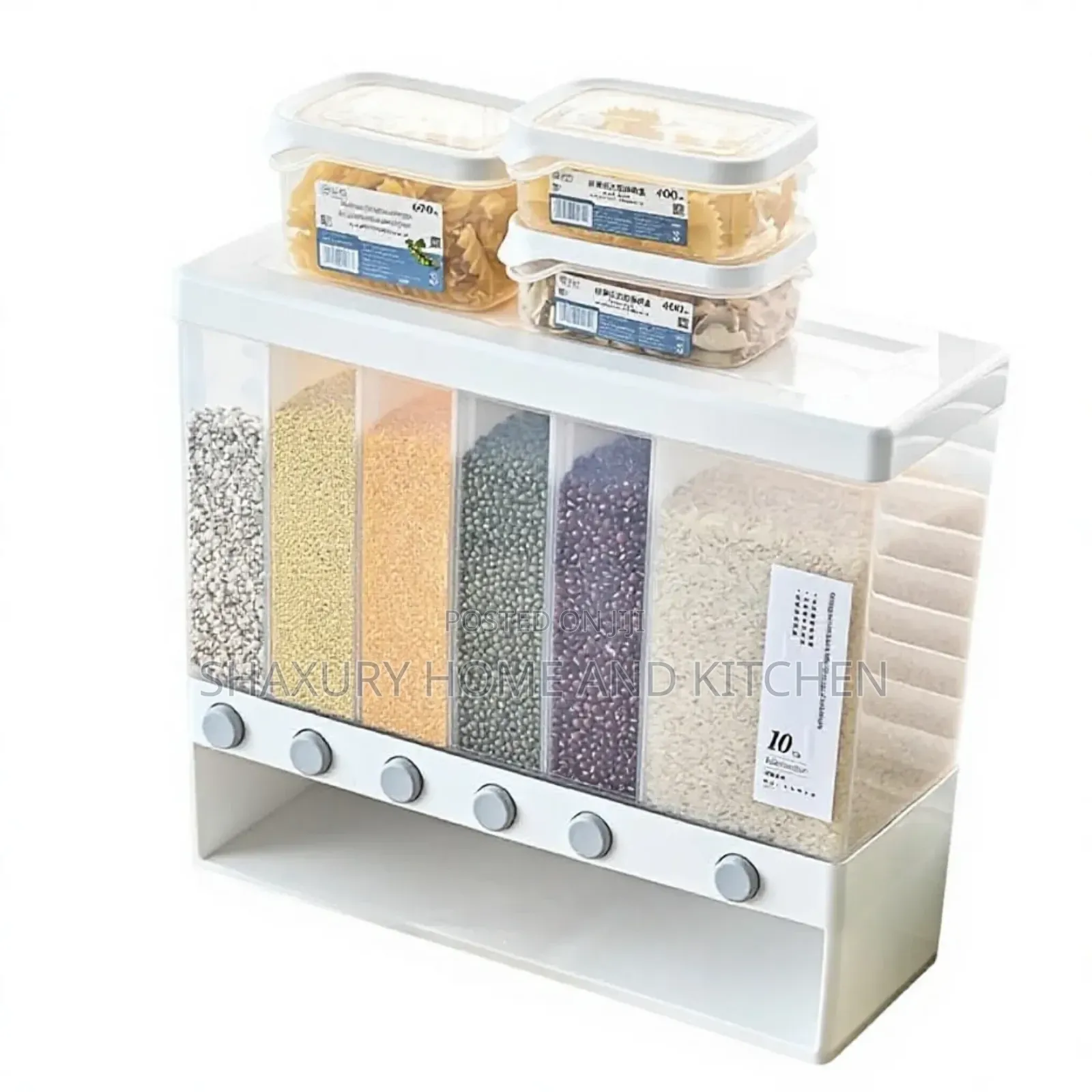Rice Grain Cereal Dispenser Food Storage Container 10kg