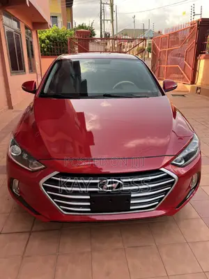 Hyundai Elantra 2017 Red