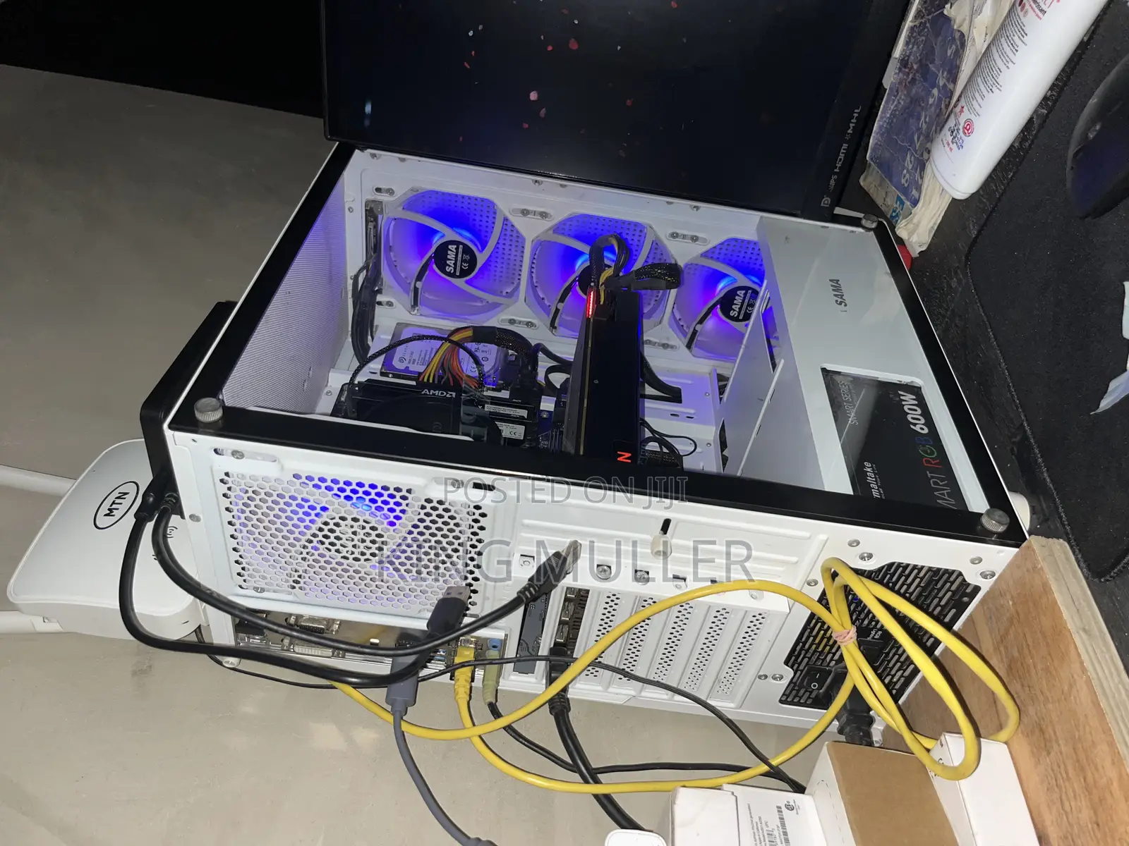 Desktop Computer 16GB AMD Ryzen 5 HDD+SSD 256GB