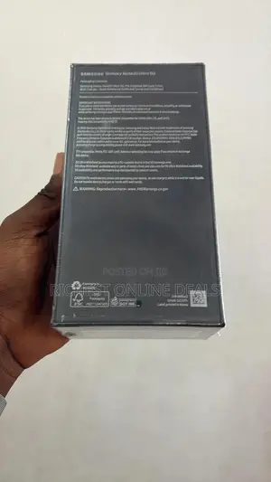 New Samsung Galaxy Note 20 Ultra 128 GB Black