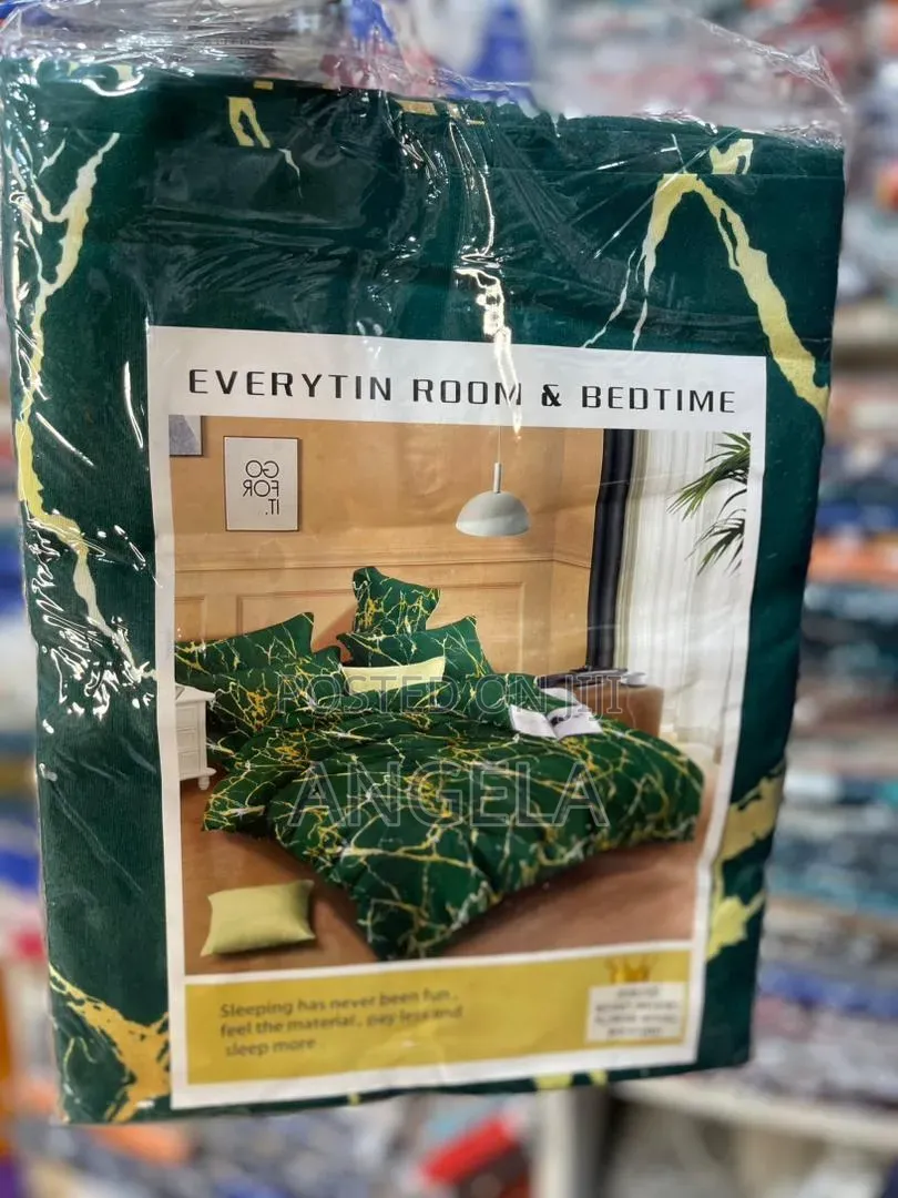 Double Bedsheets With 2 Pillow Cases