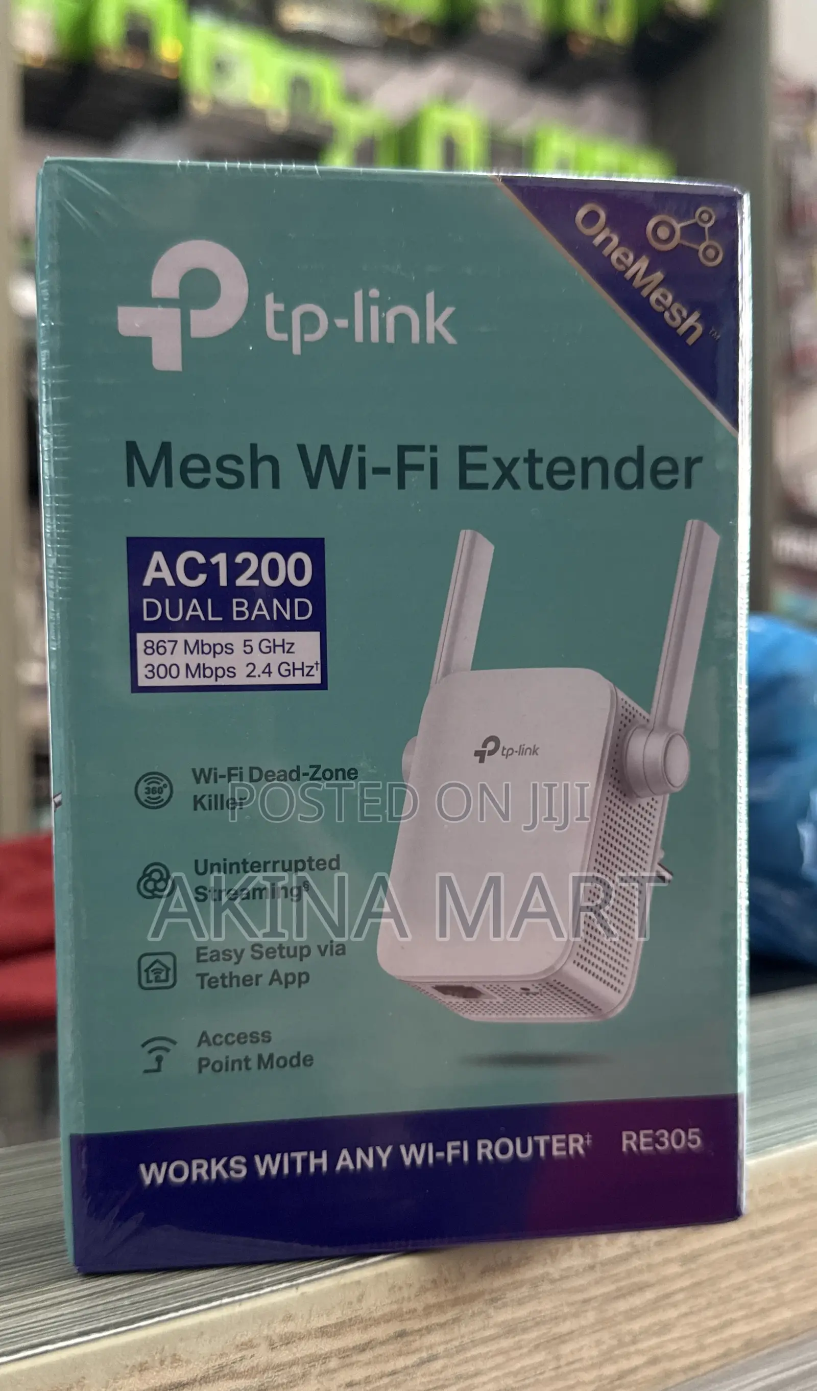 Tp-Link Re305 Range Extender Ac1200 Dual Band