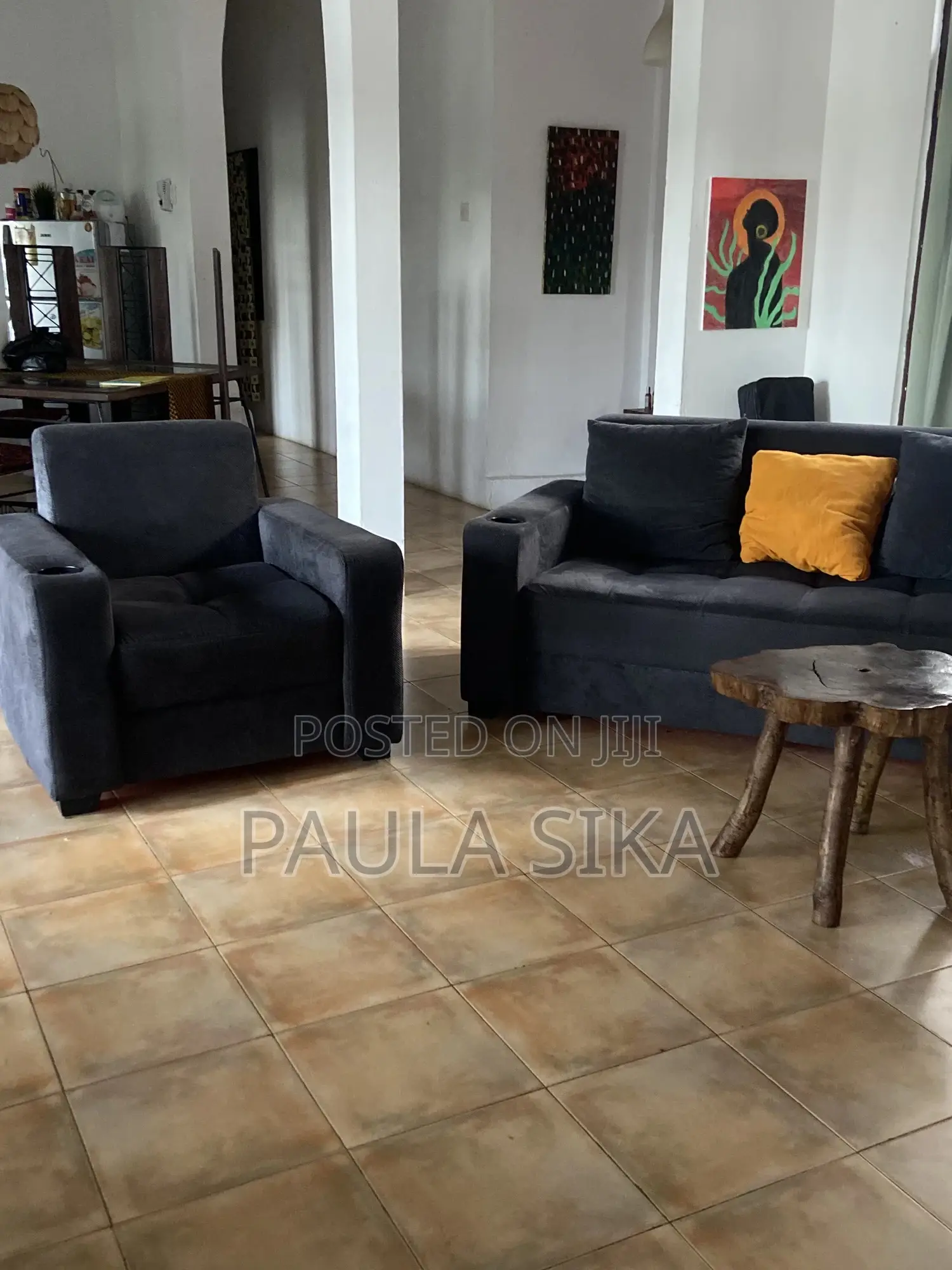 Standard Quality L Shape Sofa Set