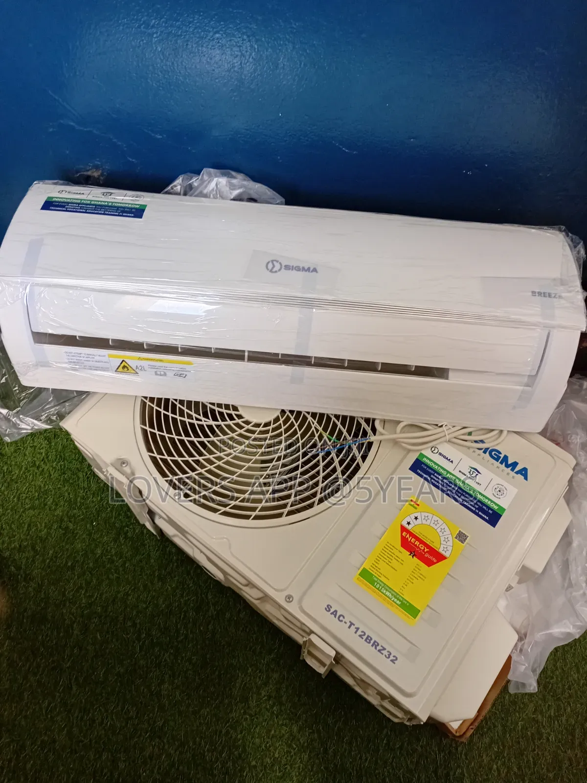 Sigma 1.5hp Durable Air Conditioner Unit