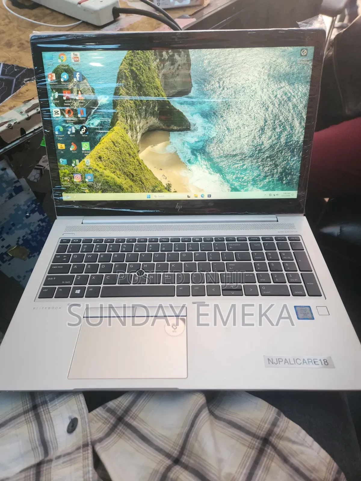 Laptop HP EliteBook 850 G6 8GB Intel Core i5 SSD 256GB