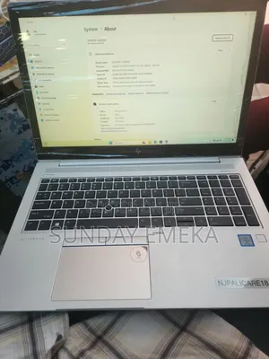 Laptop HP EliteBook 850 G6 8GB Intel Core i5 SSD 256GB