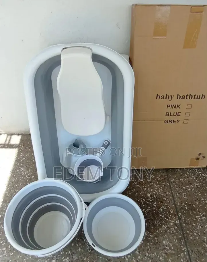 Foldable Baby Bathtub Set