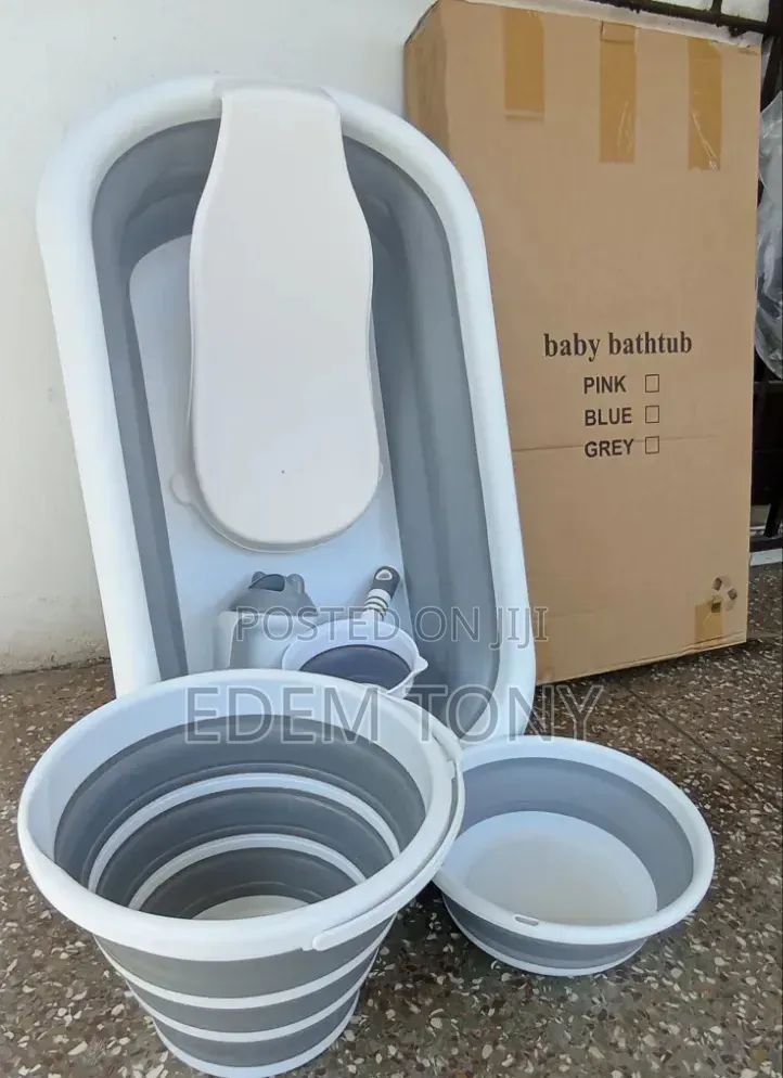 Foldable Baby Bathtub Set
