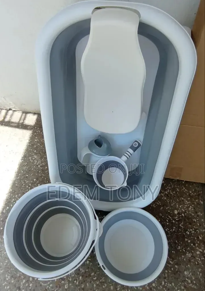 Foldable Baby Bathtub Set