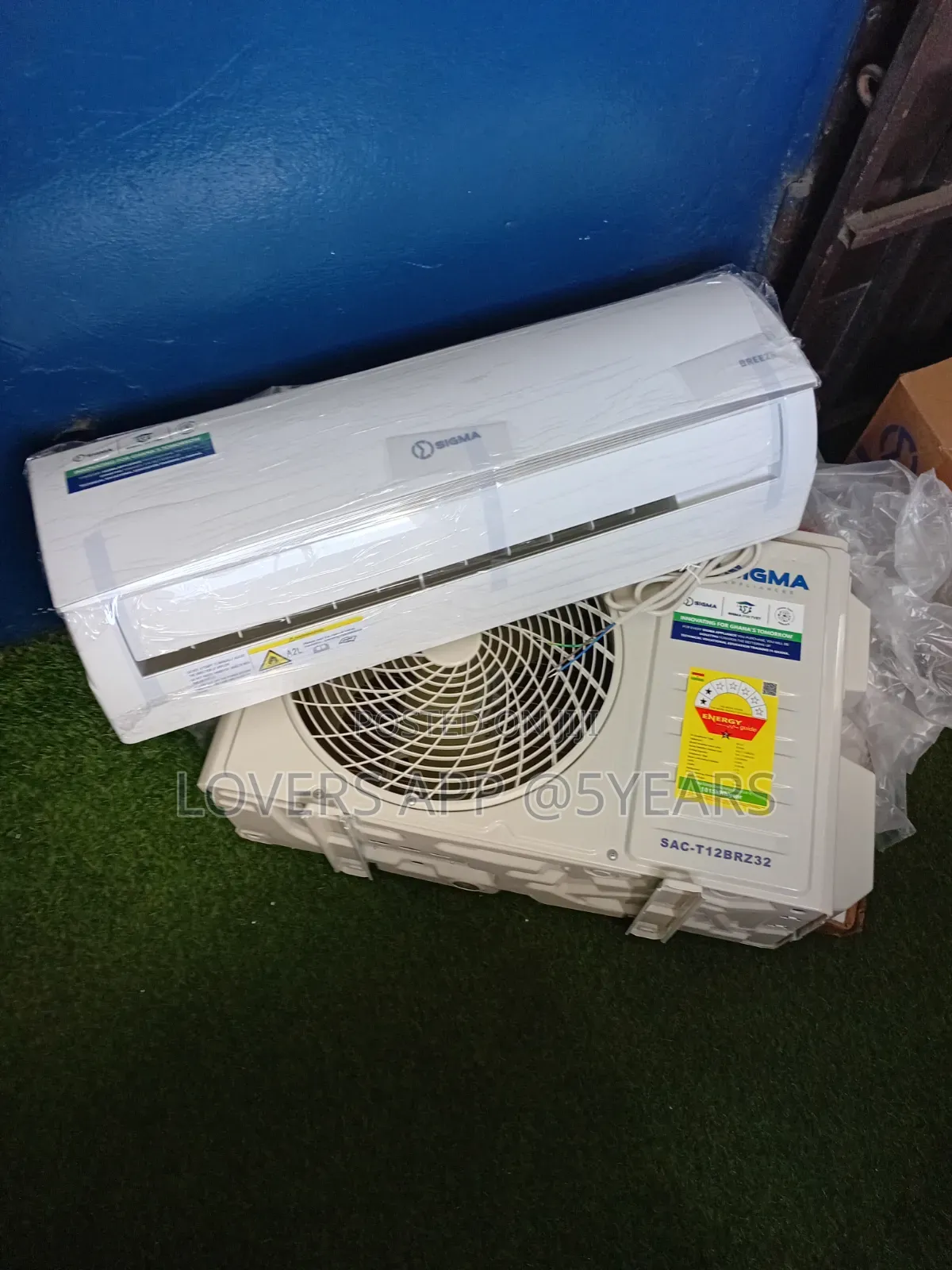 Sigma 1.5hp Split Air Conditioner – Elegant Finish