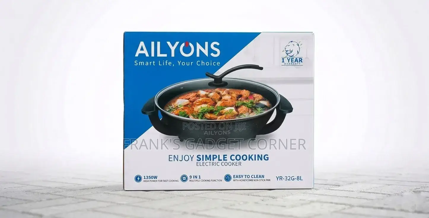 Ailyons 9‐In‐1 Electric Cooker