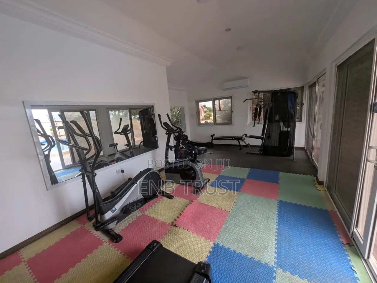 Furnished 3bdrm Townhouse / Terrace in East Legon, A&C Mall Area