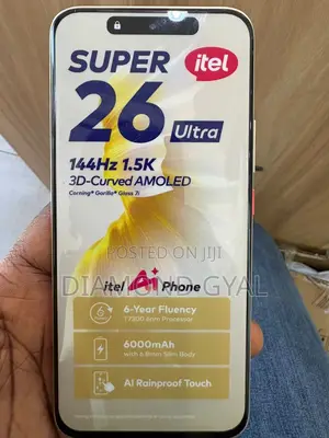 New Itel S26 Ultra 128 GB Gold