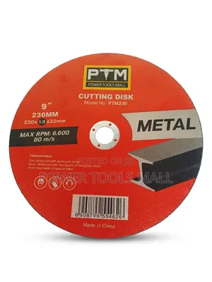 Ptm Metal Cutting Disc 9 Inches