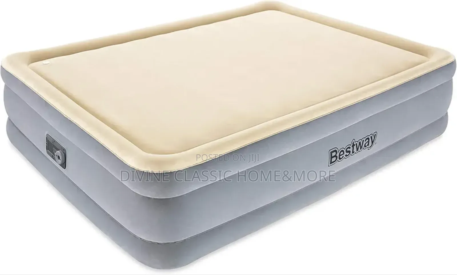 Bestway Tritech Air Mattress With Inbuilt Ac Pump (Queen Size)