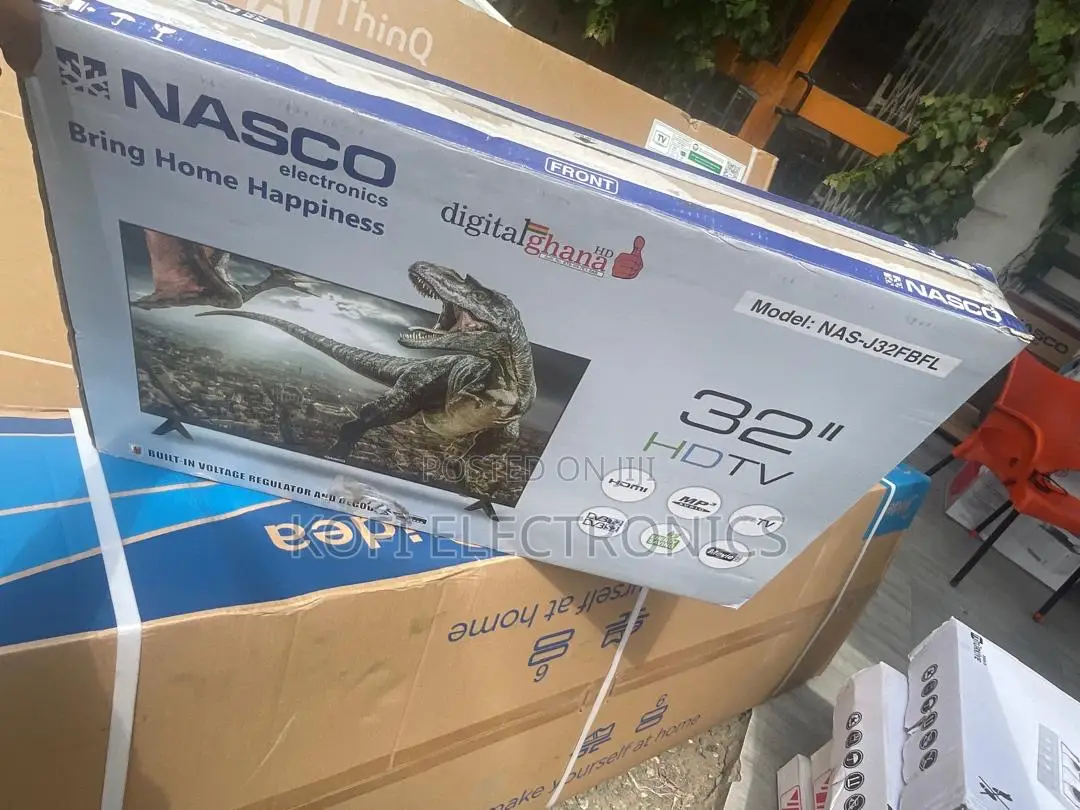 Nasco 32” Entertainment Tv With Built-in Satellite Receiver