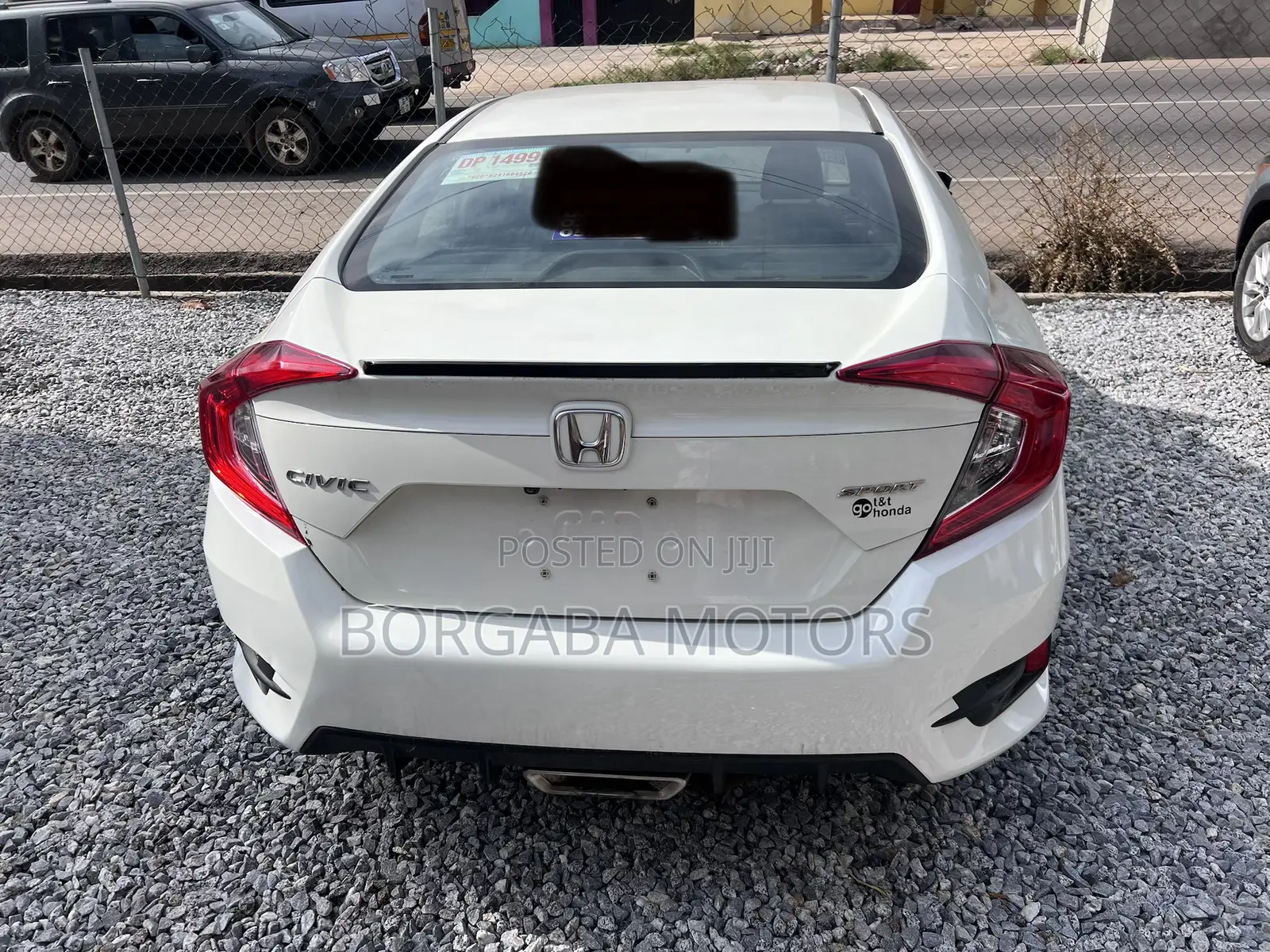 Honda Civic Sport Sedan 2019 White