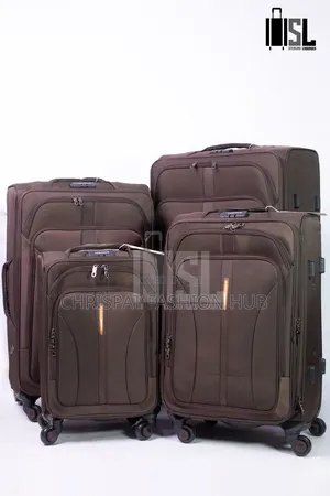 Large Size Traveling Leather Bag 4in1