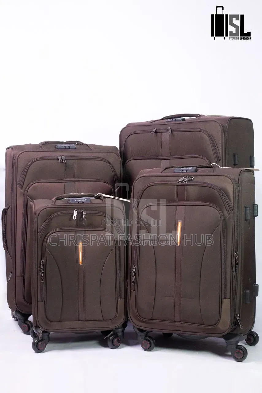 Large Size Traveling Leather Bag 4in1
