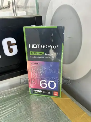 New Infinix Hot 60 Pro+ 128 GB Black