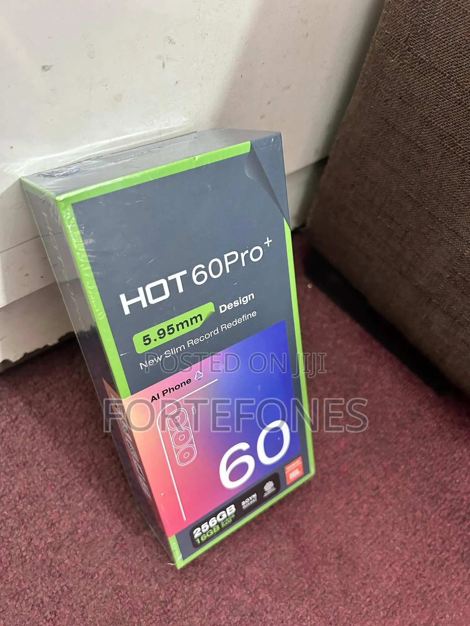 New Infinix Hot 60 Pro+ 128 GB Black