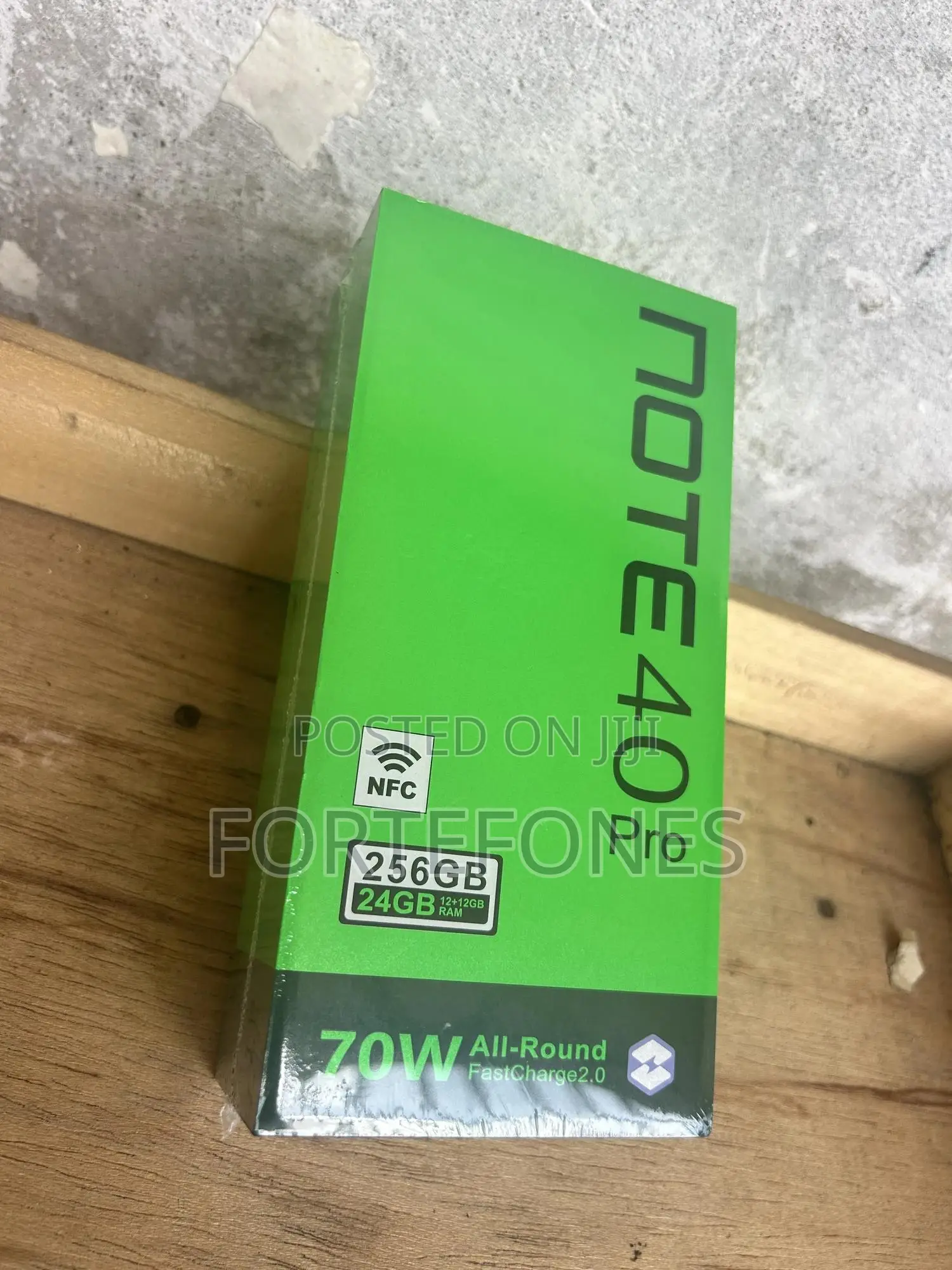 New Infinix Note 40 Pro 5G 256 GB Black