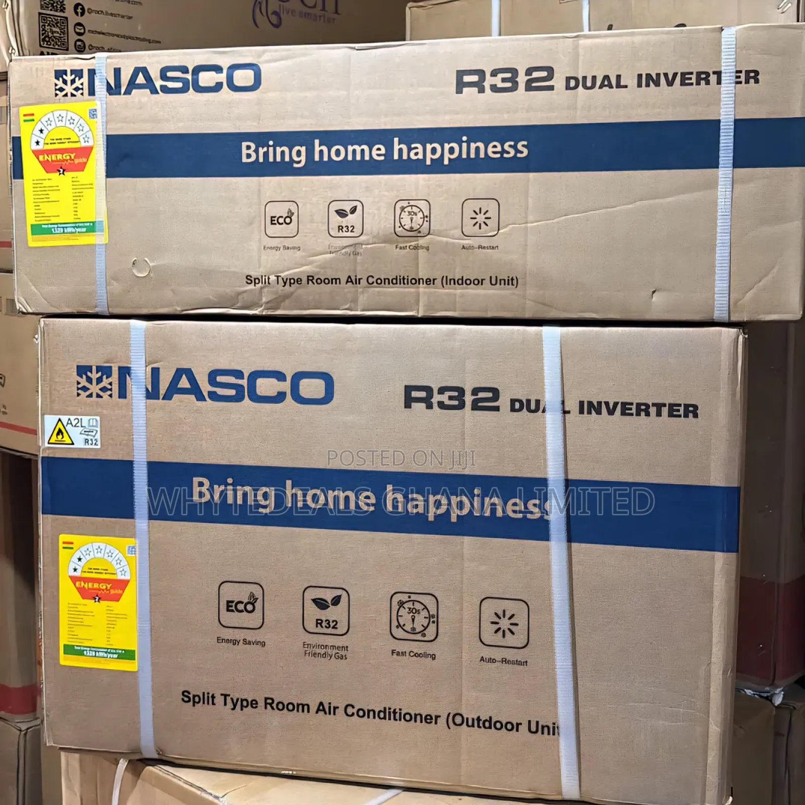 Nasco 1.5 Split Airconditioner|Energy Saving