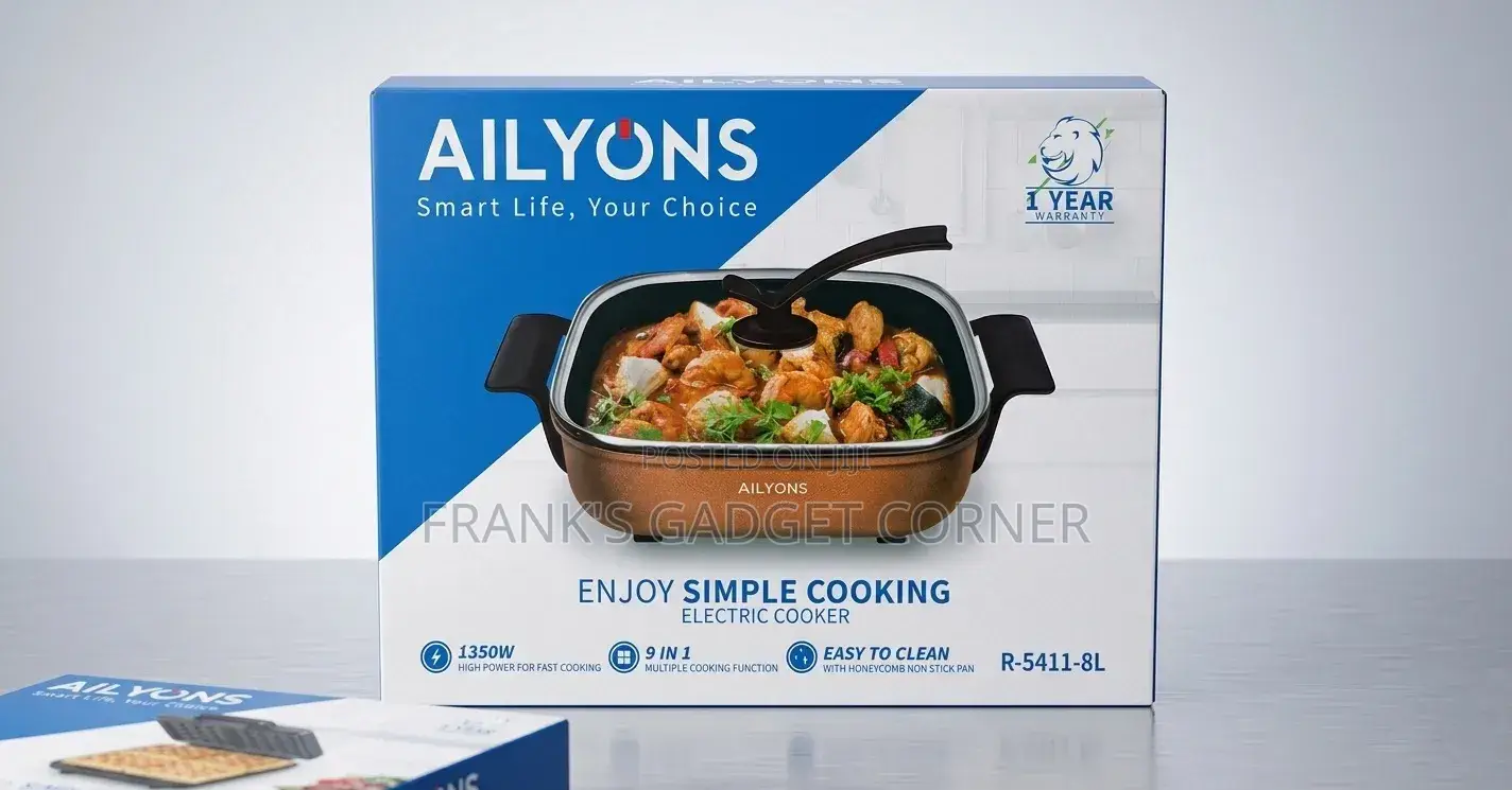 Ailyons 9‐In‐1 Electric Cooker