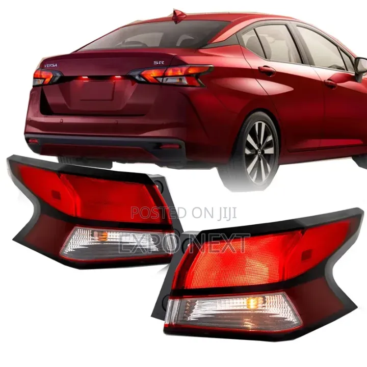 Led Tail Lights Abs/Pp Material Assembly for Nissan Versa 2020-2025