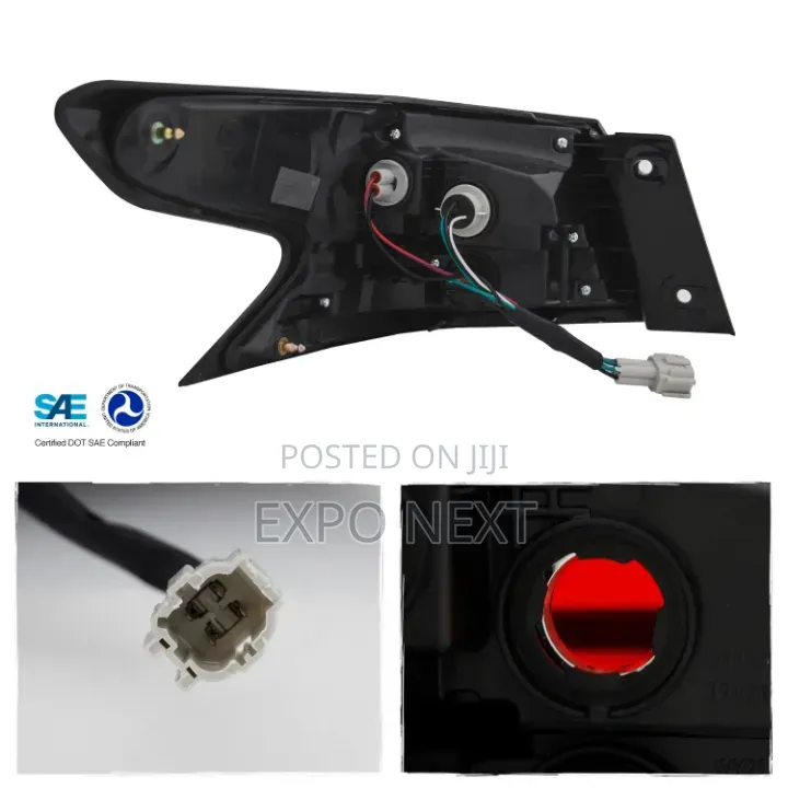 Led Tail Lights Abs/Pp Material Assembly for Nissan Versa 2020-2025