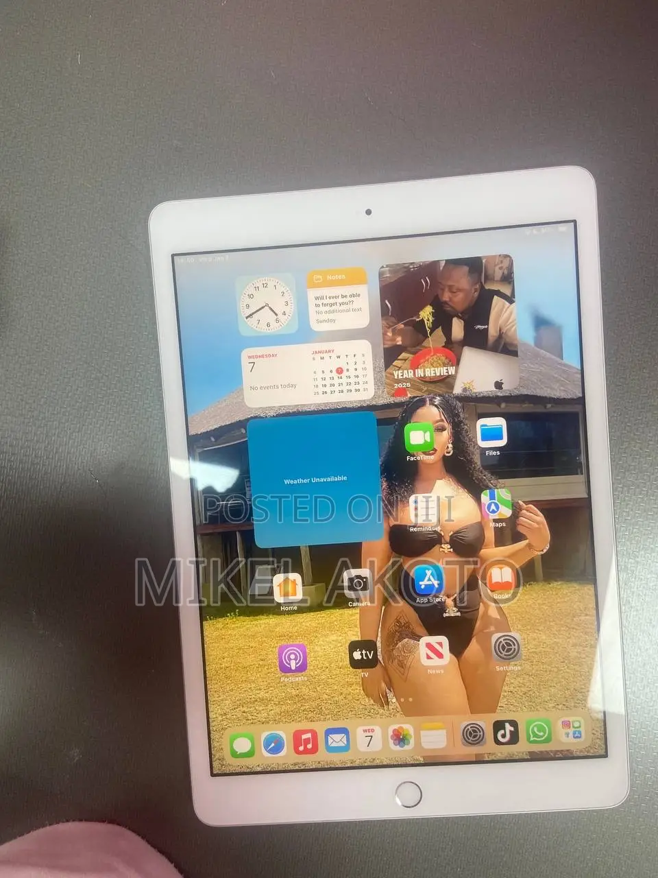 New Apple iPad 10.2 (2019) 32 GB White