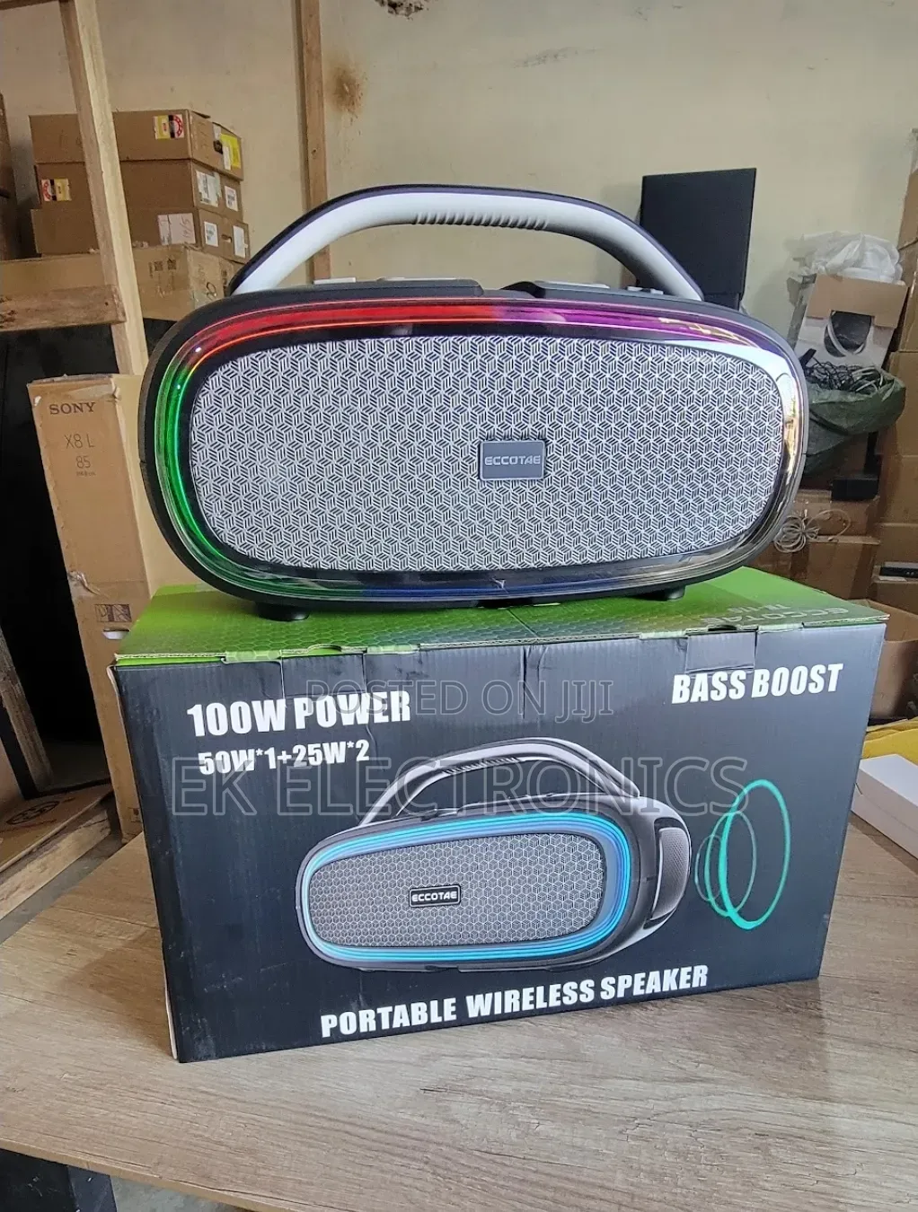Eccotae Tk-115 Bluetooth Speaker – Powerful Sound, Deep Bass