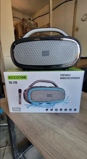Eccotae Tk-115 Bluetooth Speaker – Powerful Sound, Deep Bass